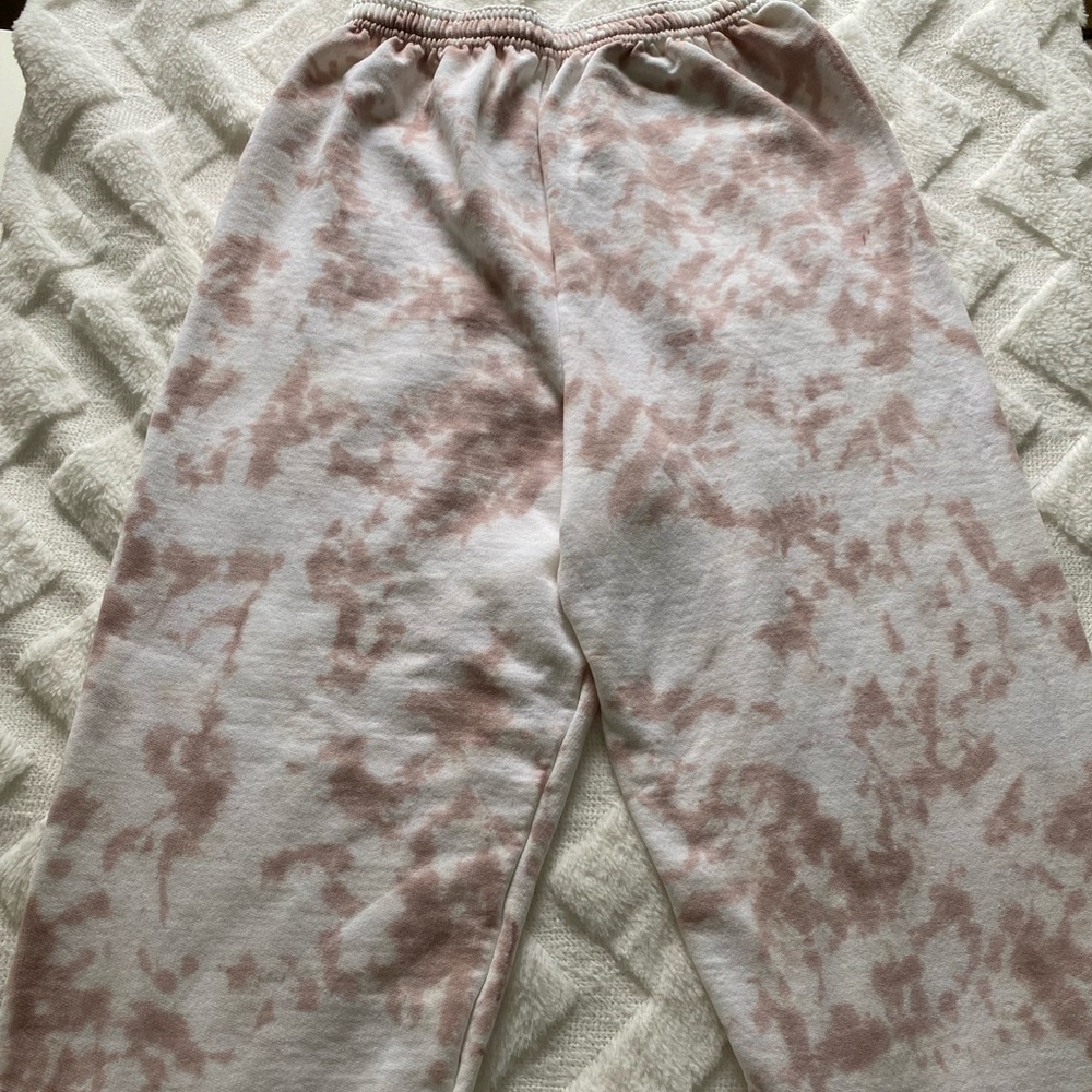Neutral tan sweatpants
